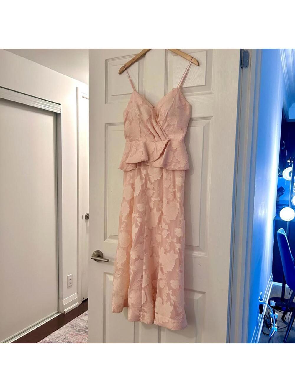 REVOLVE Keepsake the Label Offset Midi Dress, size 4